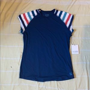 Carve designs navy rash guard NEW WITH TAGS